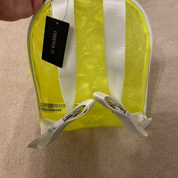 Forever 21 Translucent Structured Backpack - Picture 3 of 4